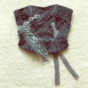 Phuturelondon Grey Bustier